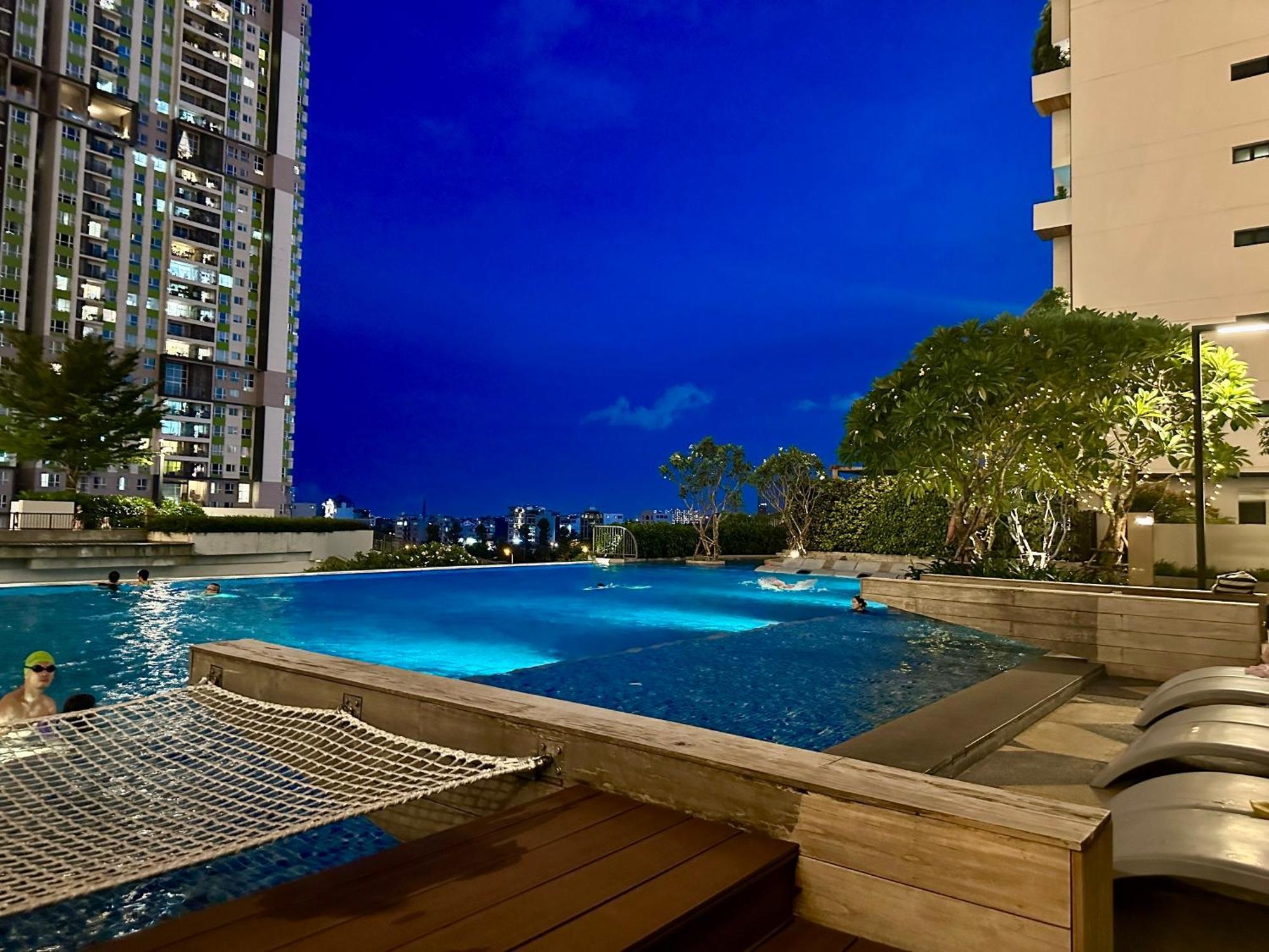 Feliz Luxurry Duplex Apartment Saigon Ho Či Minovo Město Exteriér fotografie